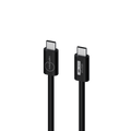 VedinSphere USB4-80G Hyper-Flex Cable 1m Black - 80Gbps 240W Thunderbolt 5 Compatible