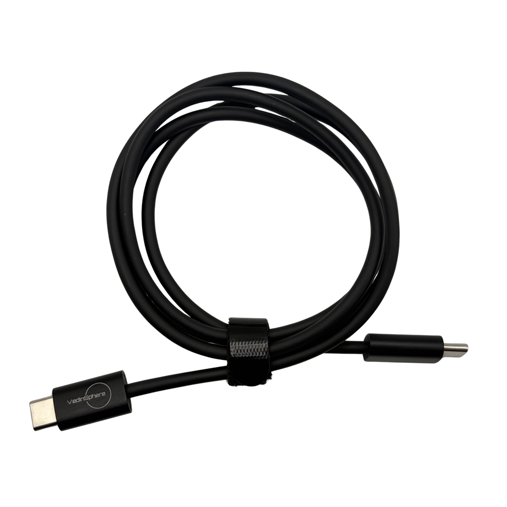 VedinSphere USB4 cable flexible design 3.6mm slim - compatible with MacBook iPad Pro